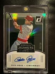Pete Rose [Green] #SGS-PR Baseball Cards 2016 Panini Donruss Signature Series Prices