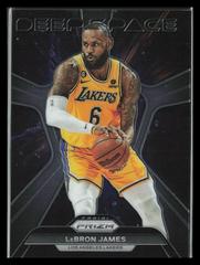 LeBron James Basketball Cards 2023 Panini Prizm Deep Space Prices