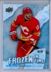 Jonathan Huberdeau [Blue Frost] #FT-JH Hockey Cards 2022 Upper Deck Trilogy Frozen in Time Prices