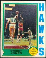 Dwight Jones Basketball Cards 1974 Topps Prices