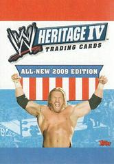 Checklist Wrestling Cards 2008 Topps Heritage IV WWE Prices