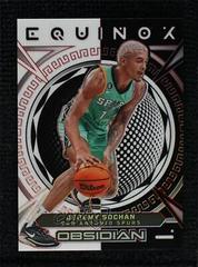 Jeremy Sochan [Red] #6 Basketball Cards 2022 Panini Obsidian Equinox Prices