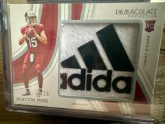 Clayton Tune #7 Football Cards 2023 Panini Immaculate Rookie Number Prices