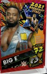 Big E [Red Wave] #127 Wrestling Cards 2021 Topps Slam Attax Chrome WWE Prices