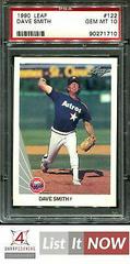 Dave Smith #122 Baseball Cards 1990 Leaf Prices