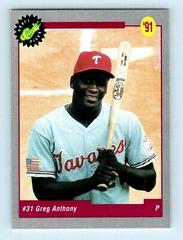 Greg Anthony #27 Baseball Cards 1991 Classic Draft Picks Prices