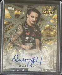 Ruby Riot [Silver] Wrestling Cards 2018 Topps WWE Road To Wrestlemania Autographs Prices