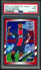 Kylian Mbappe [Red] Soccer Cards 2020 Topps Chrome UEFA Champions League Prices