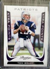 Tom Brady [Xtra Points Purple] #120 Football Cards 2011 Panini Prestige Prices