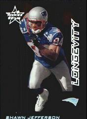 Shawn Jefferson [Longevity] Football Cards 1999 Leaf Rookies & Stars Prices