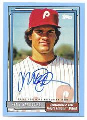 Ryne Sandberg [Blue] Baseball Cards 2022 Topps Archives 1992 MLB Debut Autographs Prices