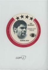 Ted McKnight Football Cards 1981 Msa Holsum Discs Prices
