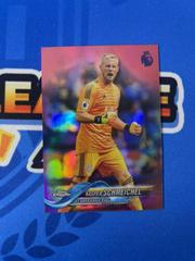 Kasper Schmeichel [Red Refractor] Soccer Cards 2018 Topps Chrome Premier League Prices