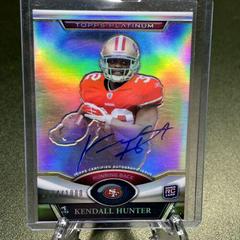 Kendall Hunter [Rookie Patch Autograph] #139 Football Cards 2011 Topps Platinum Prices