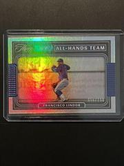Francisco Lindor #AHT-2 Baseball Cards 2022 Panini Three and Two All Hands Team Prices