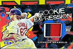 Connor Seabold #RE-CS Baseball Cards 2022 Panini Diamond Kings Rookie Expression Prices