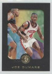 Joe Dumars Basketball Cards 1995 Skybox E-XL Prices