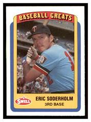 Eric Soderholm #98 Baseball Cards 1990 Swell Greats Prices