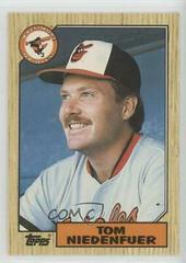 Tom Niedenfuer #88T Baseball Cards 1987 Topps Traded Prices