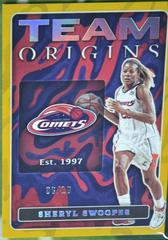 Sheryl Swoopes [Gold] #4 Basketball Cards 2023 Panini Origins WNBA Team Prices