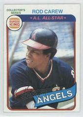 Rod Carew #14 Baseball Cards 1980 Burger King Pitch, Hit & Run Prices