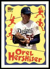 Orel Hershiser #52 Baseball Cards 1992 Topps Kids Prices