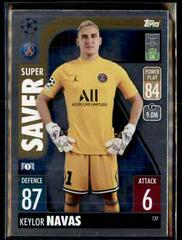 Keylor Navas Soccer Cards 2021 Topps Match Attax Champions & Europa League Prices