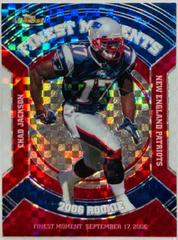 Chad Jackson [Xfractor] #RFM-CJ Football Cards 2007 Topps Finest Moments Prices