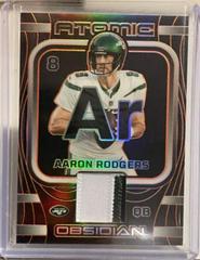 Aaron Rodgers [Orange Electric Etch] #75 Football Cards 2023 Panini Obsidian Prices
