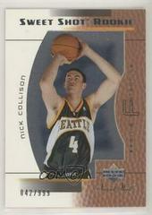 Nick Collison Basketball Cards 2003 Upper Deck Sweet Shot Prices