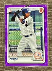 Everson Pereira [Purple] #BP-51 Baseball Cards 2020 Bowman Paper Prospects Prices