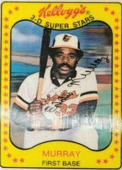 Eddie Murray #18 Baseball Cards 1981 Kellogg's Prices