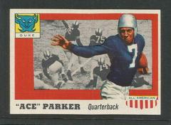 Ace Parker #84 Football Cards 1955 Topps All American Prices