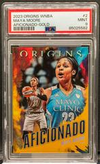 Maya Moore [Gold] #2 Basketball Cards 2023 Panini Origins WNBA Aficionado Prices