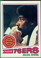 Julius Erving #100 Basketball Cards 1977 Topps Prices