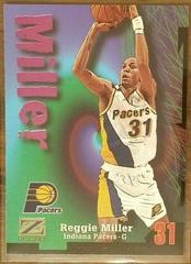 Reggie Miller Rave #31 Basketball Cards 1997 Skybox Z Force Prices