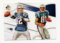 Randy Moss, Tom Brady Football Cards 2009 SP Authentic Prices