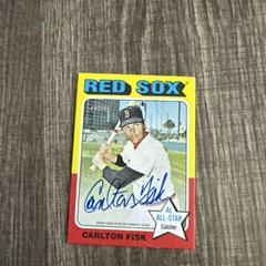 Carlton Fisk #ROA-CF Baseball Cards 2024 Topps Heritage Real One Autograph Prices