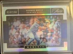 George Brett Baseball Cards 2022 Panini Three and Two Moments Prices