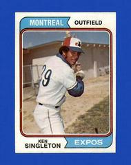 Ken Singleton Baseball Cards 1974 Topps Prices