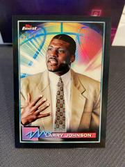 Larry Johnson [Black Refractor] #6 Basketball Cards 2021 Topps Finest Prices