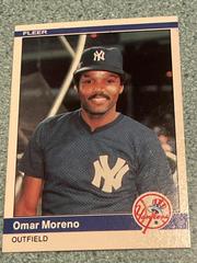 Omar Moreno #133 Baseball Cards 1984 Fleer Prices