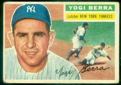 Yogi Berra [White Back] #110 Baseball Cards 1956 Topps Prices