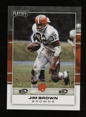 Jim Brown [2nd Down] Football Cards 2017 Panini Playoff Prices