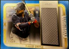David Ortiz #DPC-DO Baseball Cards 2023 Topps Definitive Patch Collection Prices