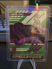 LeBron James [Neon Green] Basketball Cards 2023 Donruss Elite Spellbound Prices