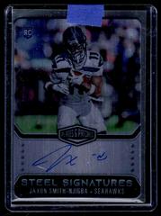 Jaxon Smith Njigba #RSSJSN Football Cards 2023 Panini Plates and Patches Rookie Steel Signatures Prices