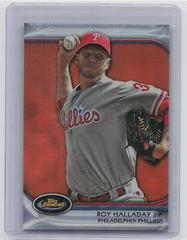 Roy Halladay [Gold Refractor] #100 Baseball Cards 2012 Finest Prices