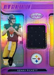 Kenny Pickett [Pink] #NGJ-KP Football Cards 2022 Panini Certified New Generation Jerseys Mirror Prices