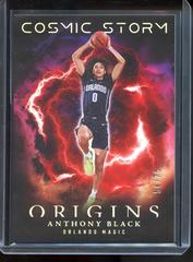 Anthony Black #22 Basketball Cards 2023 Panini Origins Cosmic Storm Prices